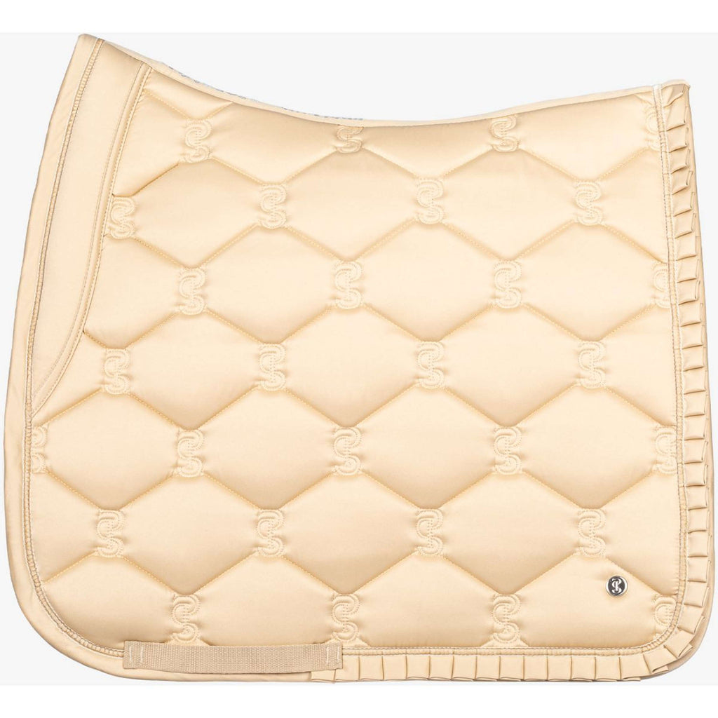 PS of Sweden Zadeldekje Ruffle Dressuur Light Sand
