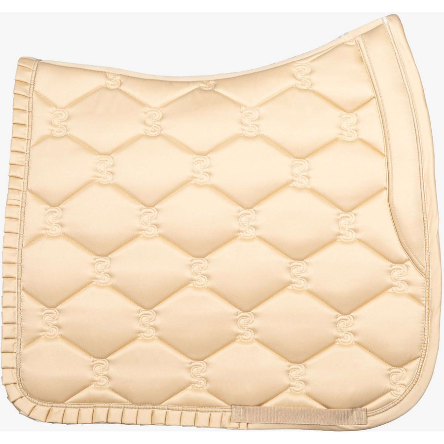 PS of Sweden Zadeldekje Ruffle Dressuur Light Sand