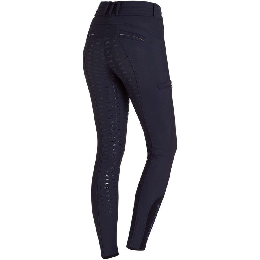 Schockemöhle Rijbroek Winter Heather Full Grip True Navy
