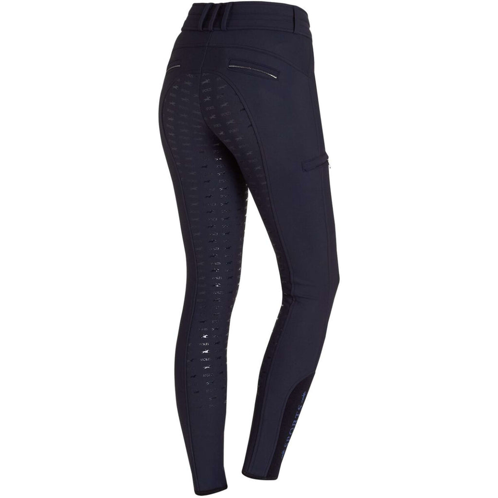 Schockemöhle Rijbroek Winter Heather Full Grip True Navy