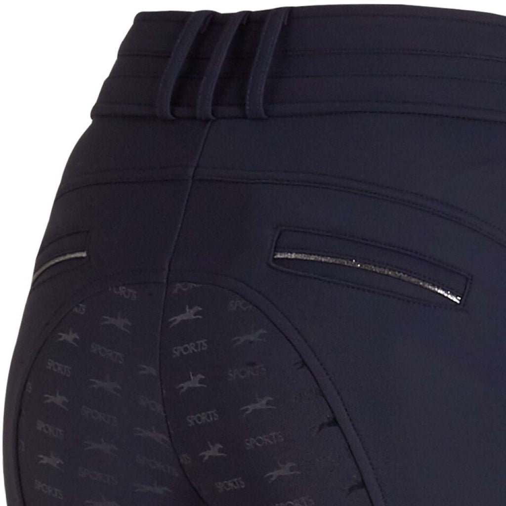 Schockemöhle Rijbroek Winter Heather Full Grip True Navy