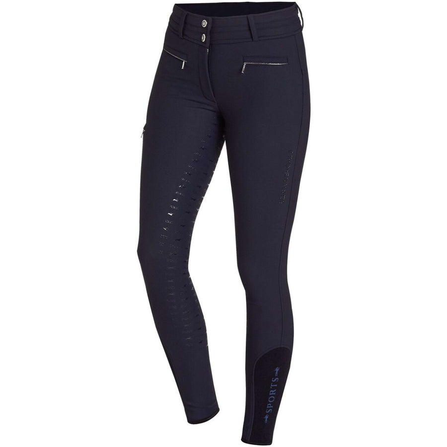 Schockemöhle Rijbroek Winter Heather Full Grip True Navy
