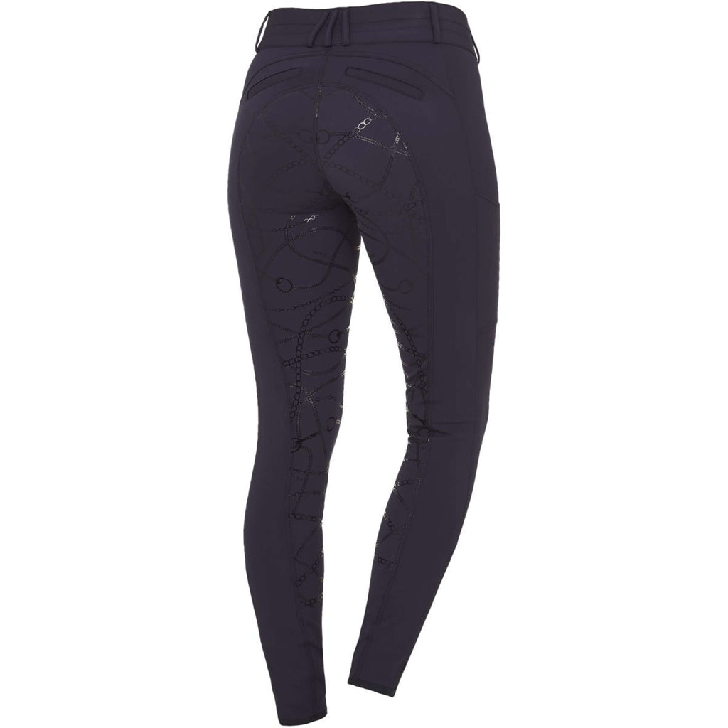 Schockemöhle Rijbroek Summer Heather Full Grip Dark Blue