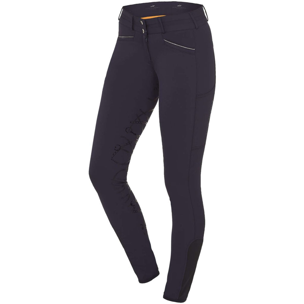 Schockemöhle Rijbroek Summer Heather Full Grip Dark Blue