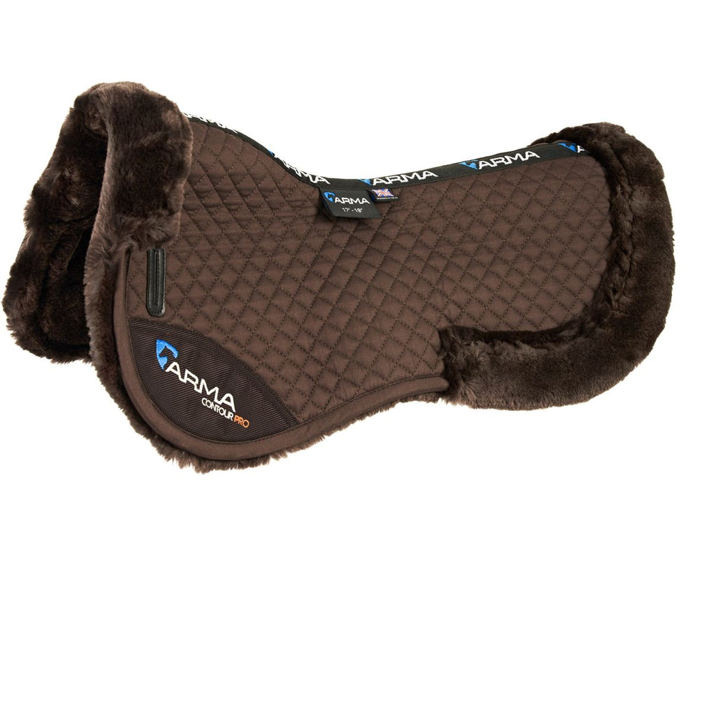 Arma Zadelonderlegger Blauw/Bruin