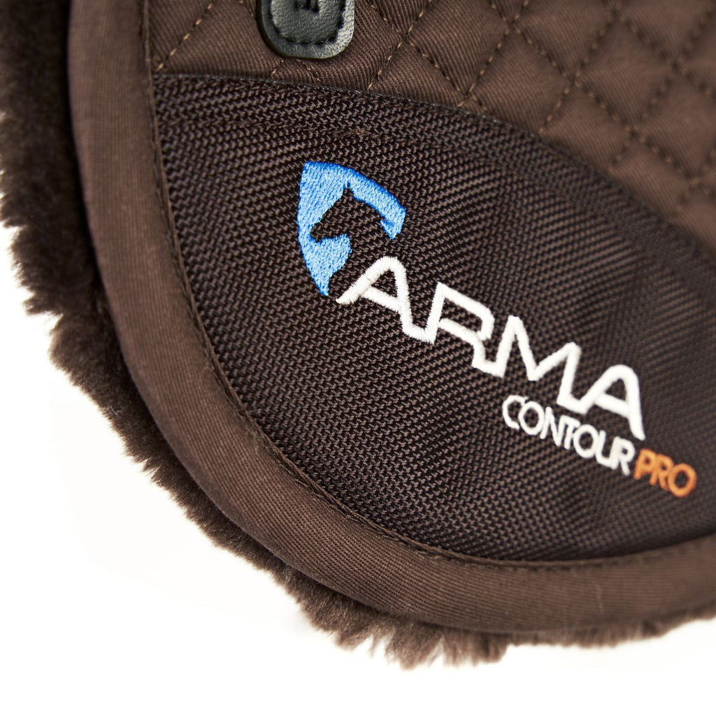 Arma Zadelonderlegger Blauw/Bruin