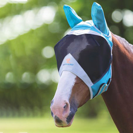 Shires Vliegenmasker Met Oren Mesh Teal