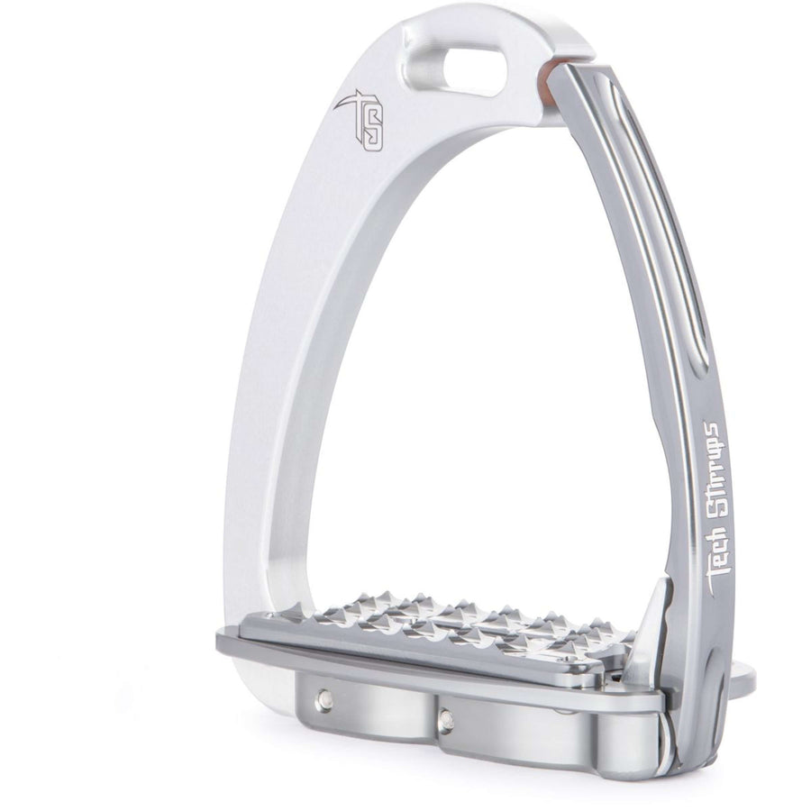 Tech Stirrups Stijgbeugels Venice Sloped M Zilver/Titanium