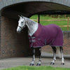 WeatherBeeta Fleecedeken Cooler Standard Neck Maroon/Grijs/Wit
