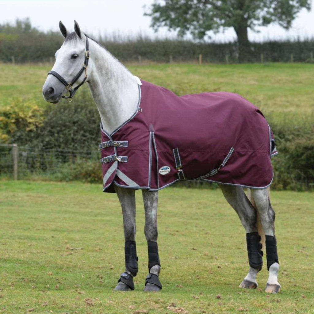 WeatherBeeta Regendeken ComFiTec Plus Dynamic II Standard Neck Lite 0g Maroon/Grijs/Wit